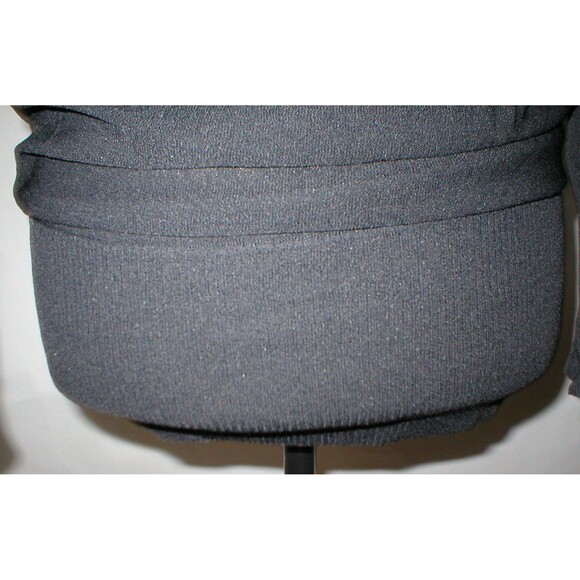 New NWT $248 Plenty Tracy Reese Off Shoulder Sweater Top Black S Layered Fine - Picture 5 of 10